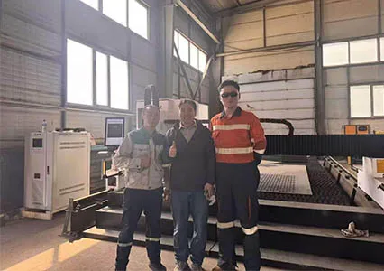 ShanQuan Machinery's 6000W3080 Gantry Laser Cutting Machine Successfully Arrives at Customer's Site in Mongolia